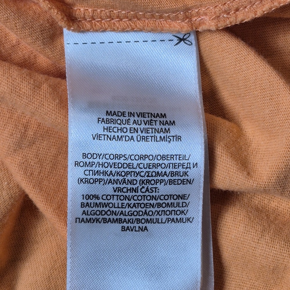 Polo Ralph Lauren Men's M Polo Bear Sunny Day Fun T Shirt Orange Graphic Tee - Picture 6 of 6